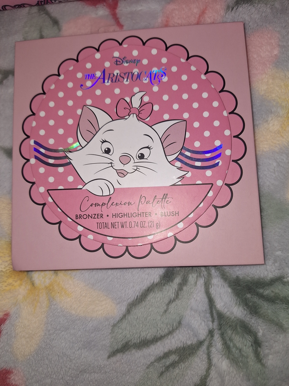 Disney The Aristocats Complexion Palette Iip Oil Contour Brusg And Cosmetic Bag - Picture 3 of 6